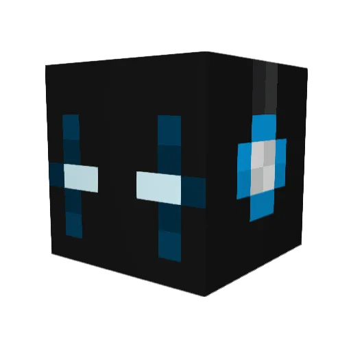 Xandre97 Minecraft avatar head, 3D render