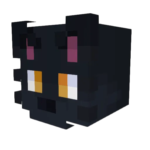 Xandrith Minecraft avatar head, 3D render