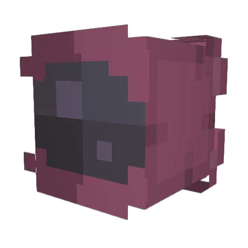 Xanectric_ Minecraft avatar head, 3D render