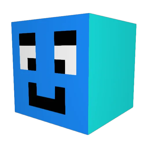 Xanman9022 Minecraft avatar head, 3D render