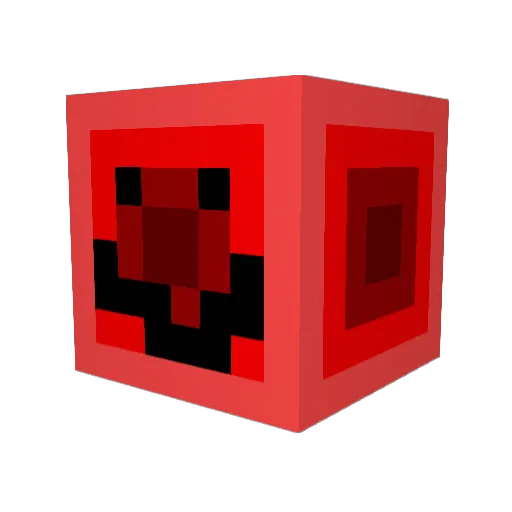 Xantlo Minecraft avatar head, 3D render