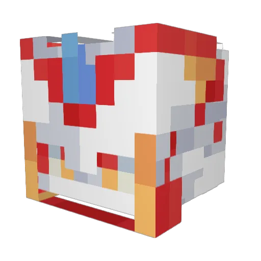 Xarc96 Minecraft avatar head, 3D render
