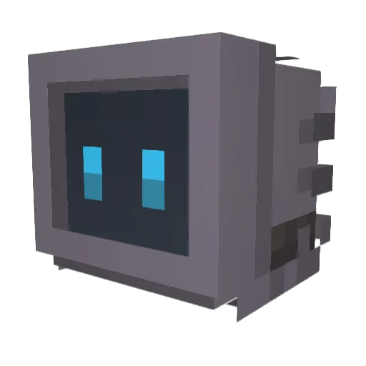 Xardimods Minecraft avatar head, 3D render