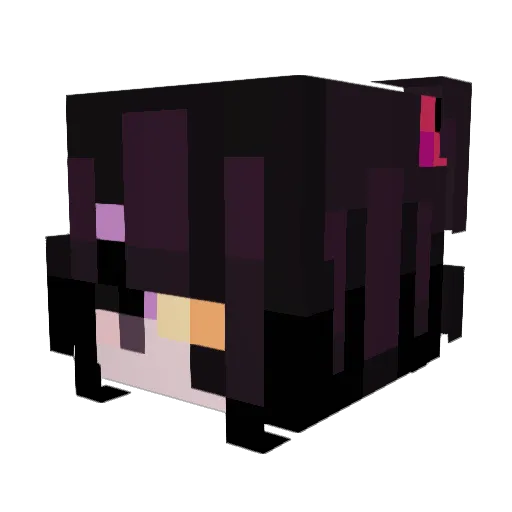 Xarelfar Minecraft avatar head, 3D render