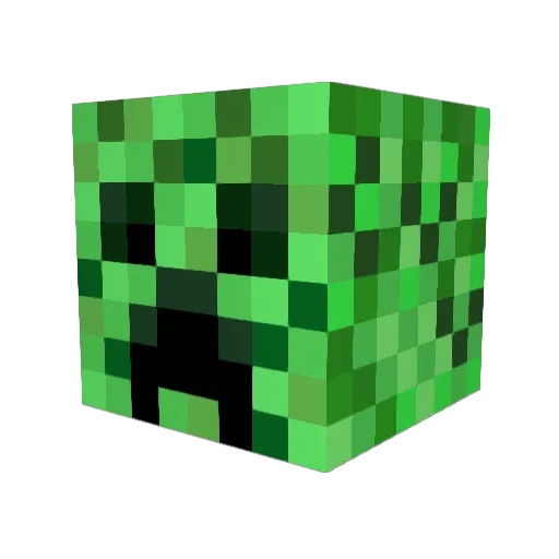 Xasanik Minecraft avatar head, 3D render
