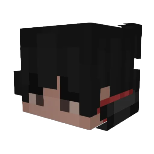 Xash__X Minecraft avatar head, 3D render