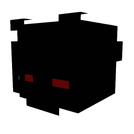Xathaneal Minecraft avatar head, 3D render