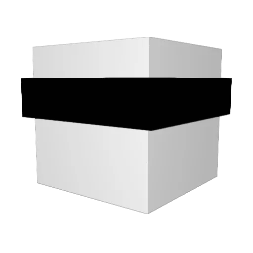 Xav1ca Minecraft avatar head, 3D render