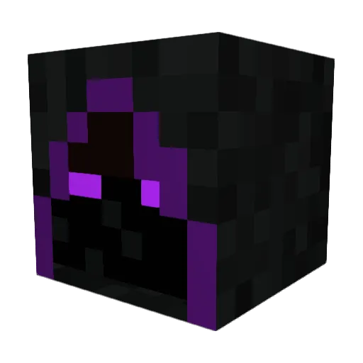 Xavertor Minecraft avatar head, 3D render