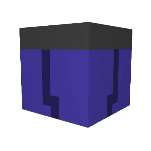 XavienX Minecraft avatar head, 3D render