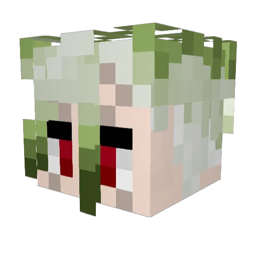 Xavion2008 Minecraft avatar head, 3D render