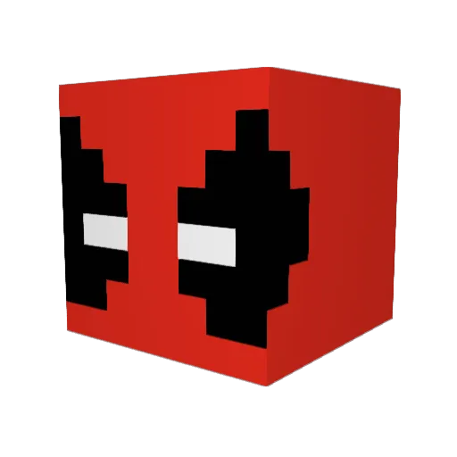 Xaviorking Minecraft avatar head, 3D render