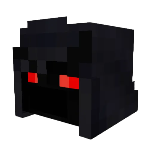 XaviousBizz Minecraft avatar head, 3D render