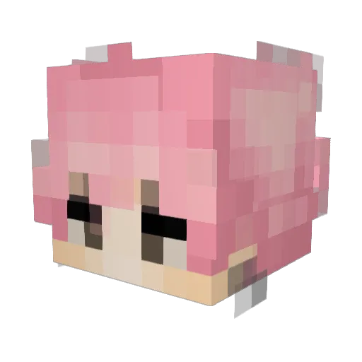 Xavor_Insane Minecraft avatar head, 3D render