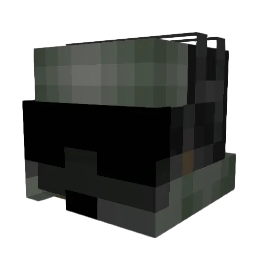 Xavorix Minecraft avatar head, 3D render