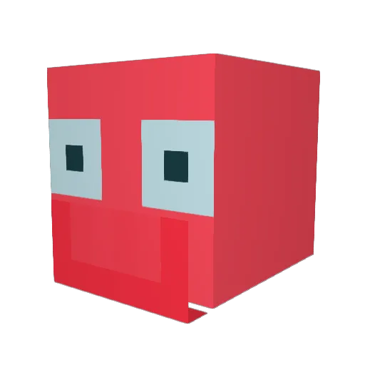 XbearX_5000 Minecraft avatar head, 3D render
