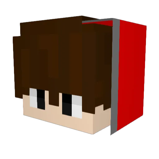 Xboxandy1012 Minecraft avatar head, 3D render