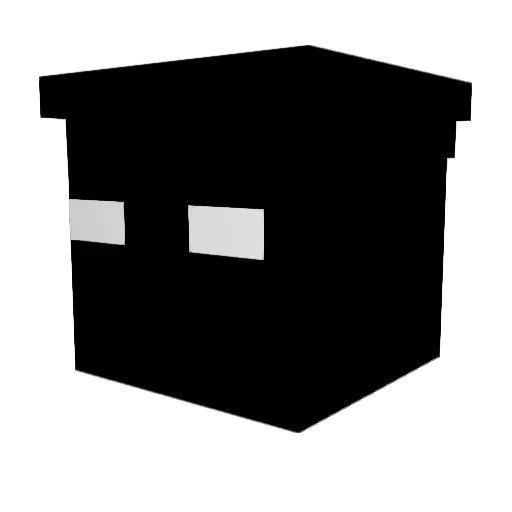 Xcee Minecraft avatar head, 3D render
