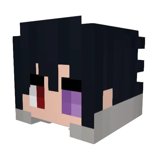 Xcelsior01 Minecraft avatar head, 3D render