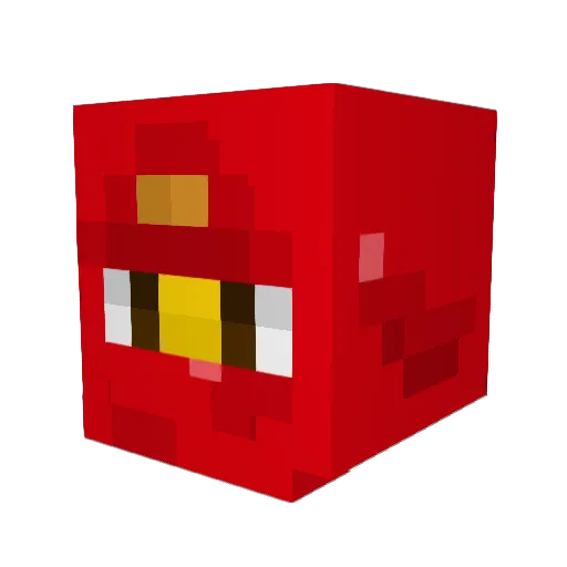 XdDobras Minecraft avatar head, 3D render