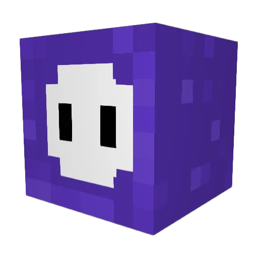 Xd_cUDA Minecraft avatar head, 3D render