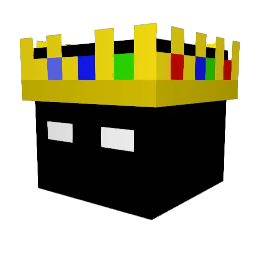 XdxnnqX Minecraft avatar head, 3D render