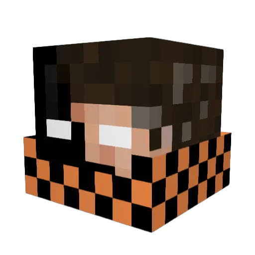 Xdylanboy13X Minecraft avatar head, 3D render