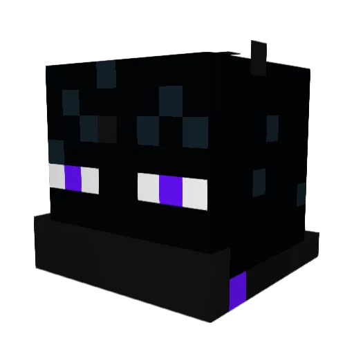 Xeennoon Minecraft avatar head, 3D render
