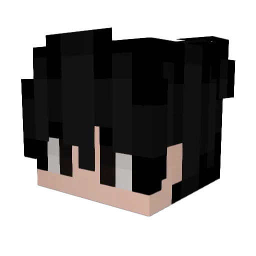 Xeirph Minecraft avatar head, 3D render