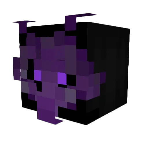 Xeiryth Minecraft avatar head, 3D render