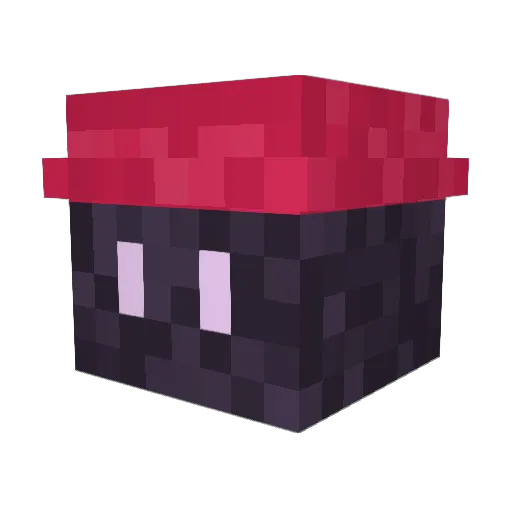 Xejto Minecraft avatar head, 3D render