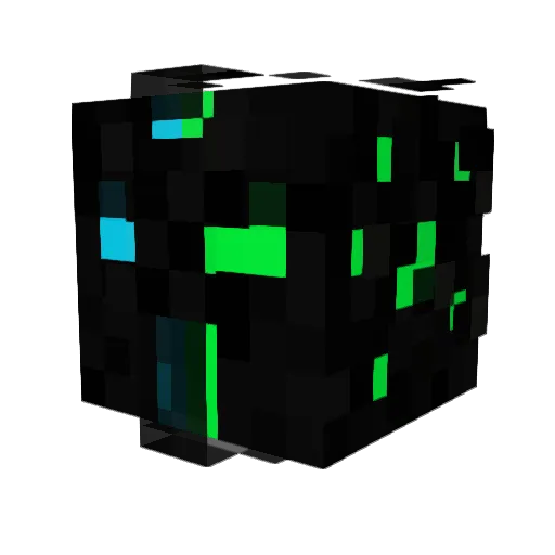 Xelartanis Minecraft avatar head, 3D render