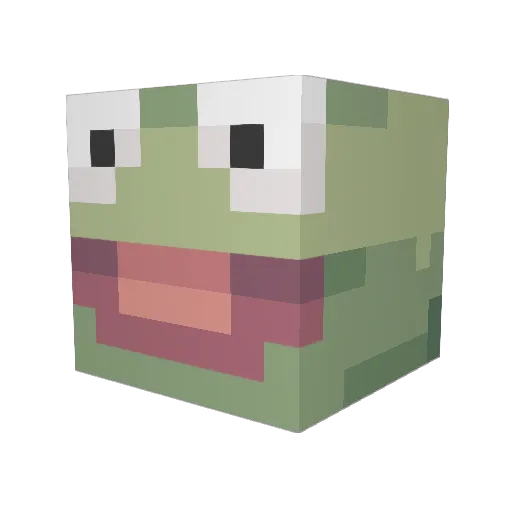 Xelaz29 Minecraft avatar head, 3D render