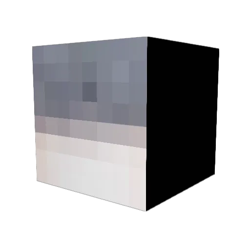 Xelo320 Minecraft avatar head, 3D render