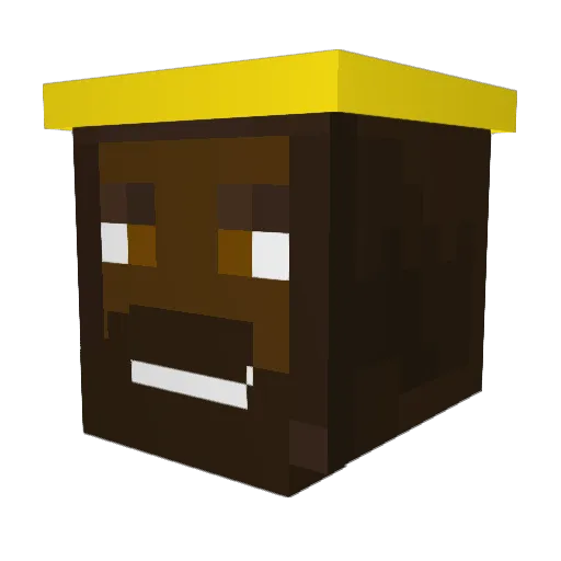 XenKozZec Minecraft avatar head, 3D render