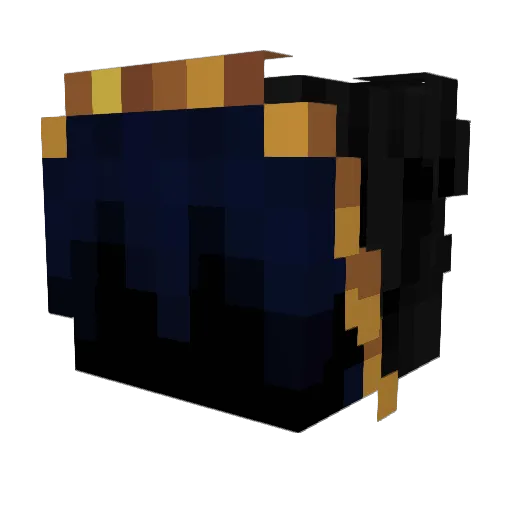 XenOs89 Minecraft avatar head, 3D render