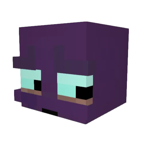 XenXen_5 Minecraft avatar head, 3D render