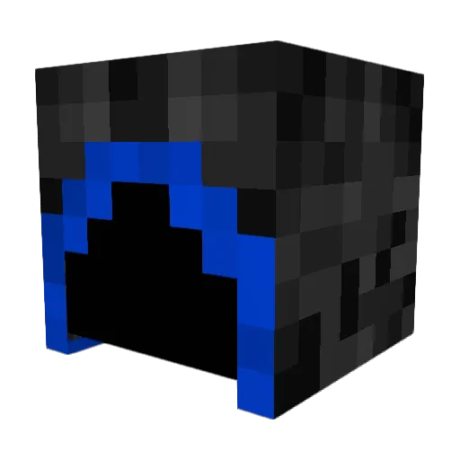 Xen_Juu Minecraft avatar head, 3D render