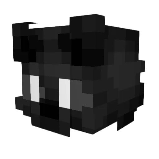Xenien5 Minecraft avatar head, 3D render