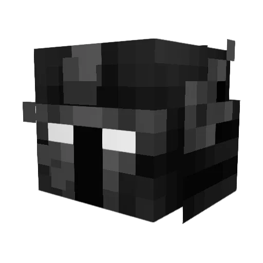 Xennoss Minecraft avatar head, 3D render