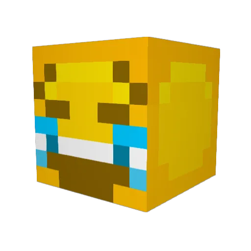 Xeno0 Minecraft avatar head, 3D render