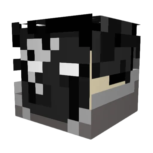Xeno4094 Minecraft avatar head, 3D render