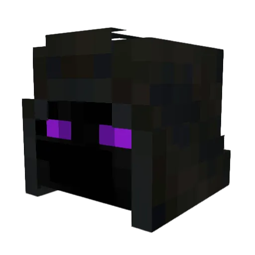 Xeno544 Minecraft avatar head, 3D render