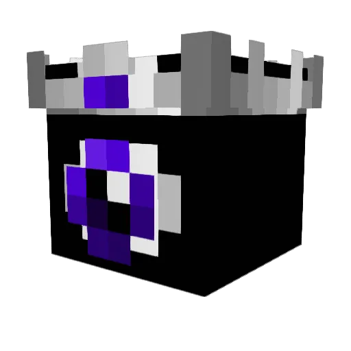 XenoEsper Minecraft avatar head, 3D render
