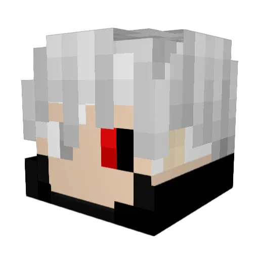 XenoFR_ Minecraft avatar head, 3D render