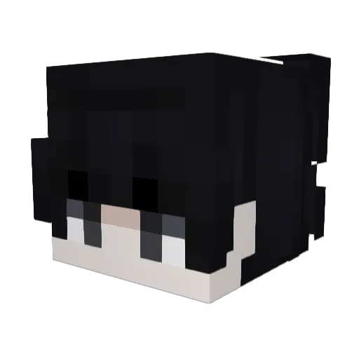 Xeno_fcs Minecraft avatar head, 3D render