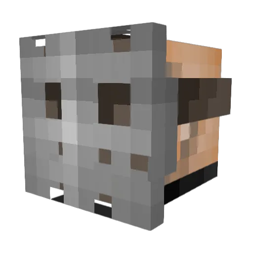 Minecraft-Avatar von Xenobond: Kopf als 3D-Render