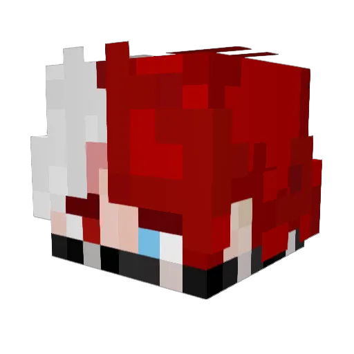 XenokratesRitva Minecraft avatar head, 3D render