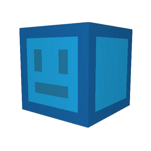 Xenon863 Minecraft avatar head, 3D render