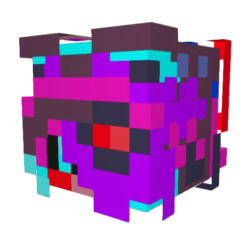 XenophanesXD Minecraft avatar head, 3D render
